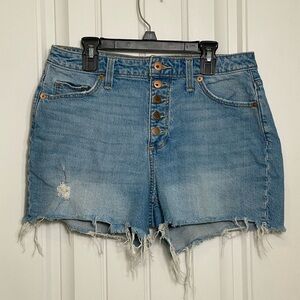 Universal Thread Vintage Midi Cut Off Daisy Dukes Denim Jean Shorts Size 6